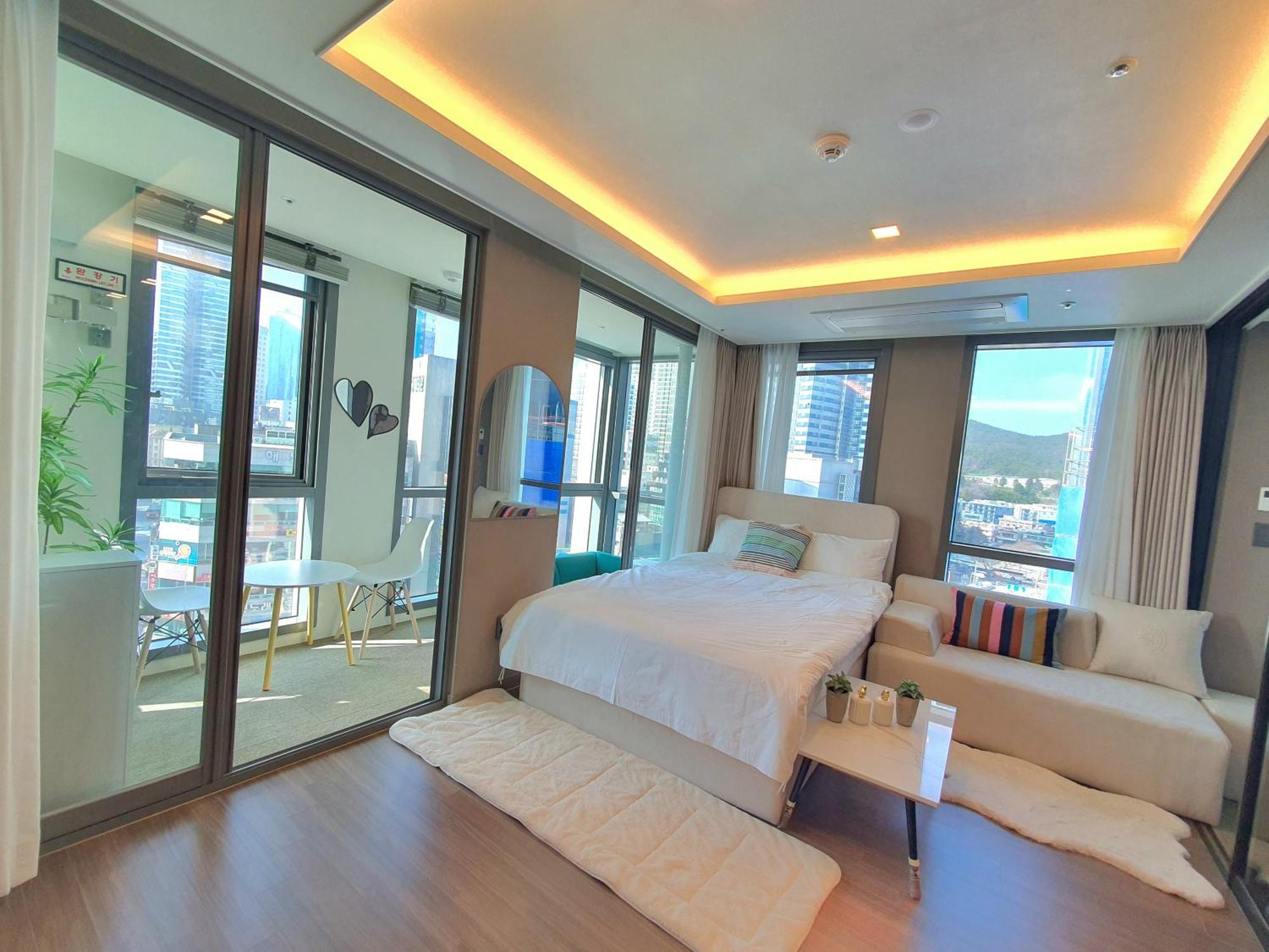 Apartmán Haeundae Ocean Family Pusan Exteriér fotografie
