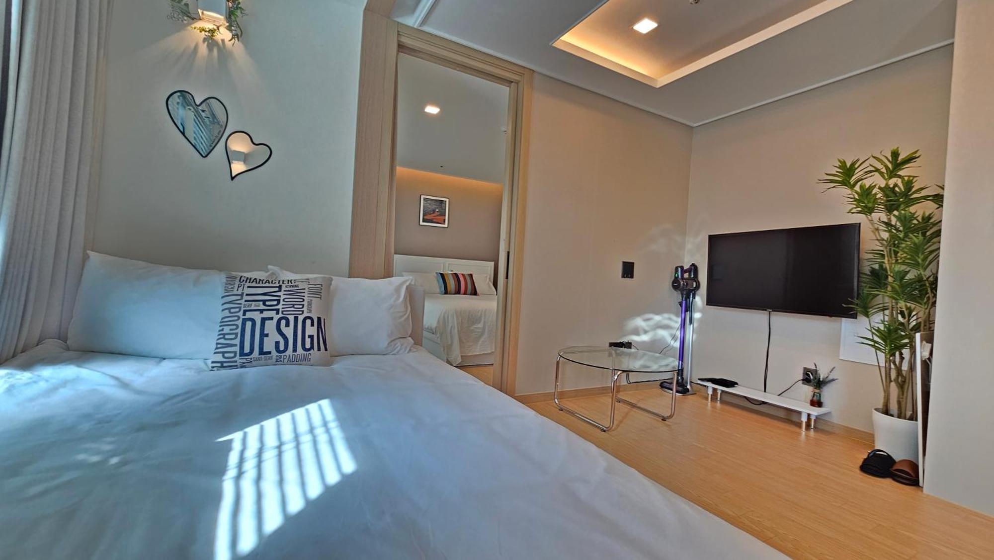 Apartmán Haeundae Ocean Family Pusan Exteriér fotografie