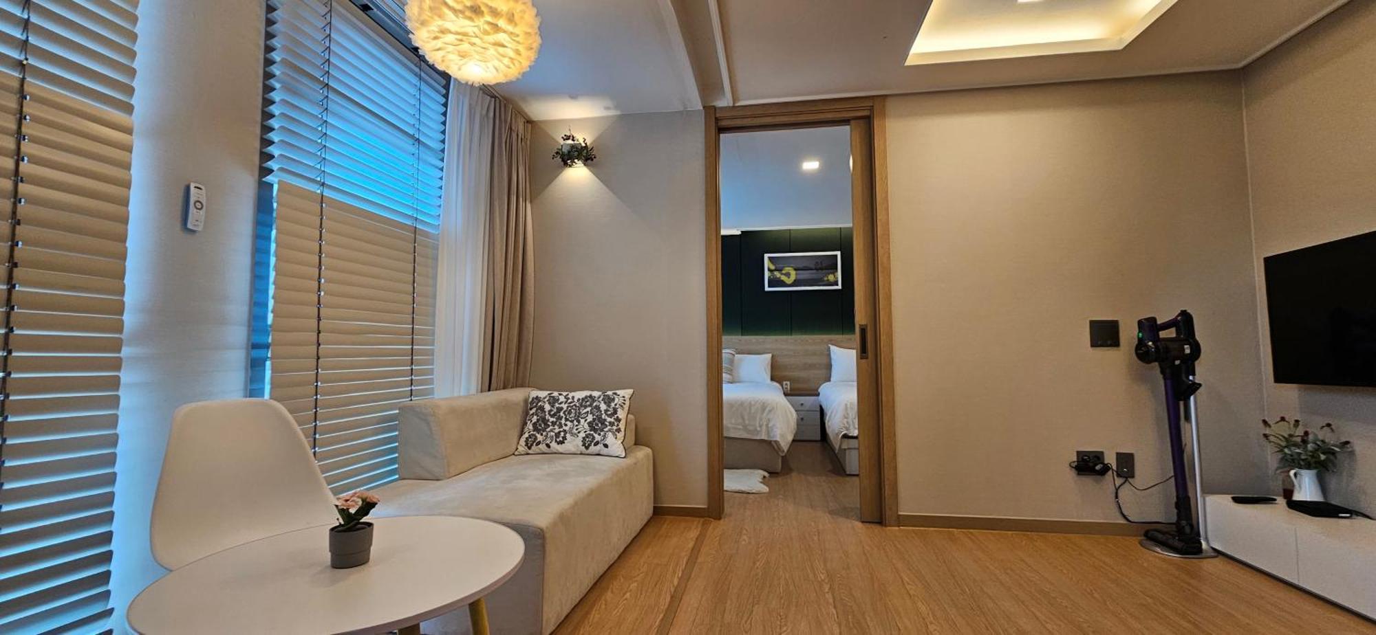Apartmán Haeundae Ocean Family Pusan Exteriér fotografie