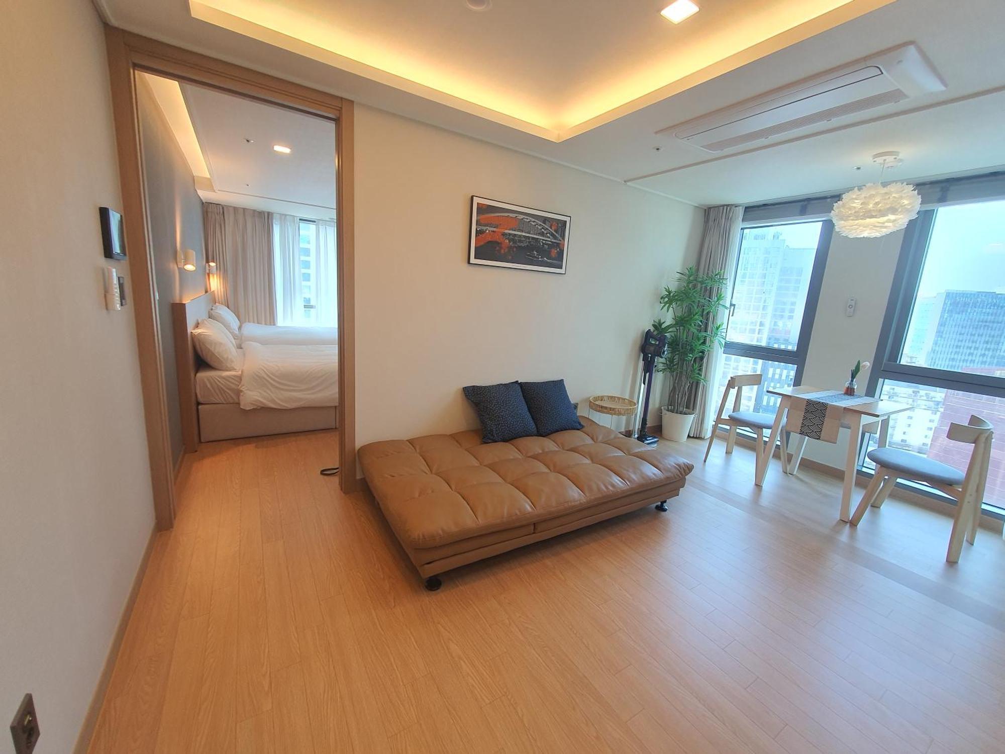 Apartmán Haeundae Ocean Family Pusan Pokoj fotografie